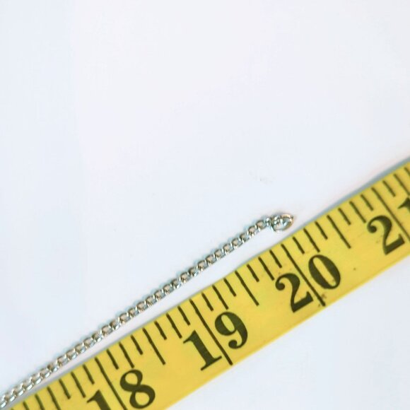 St. Anthony Pray For Us Pendant Metal Enamel Necklace With Chain 20in - Picture 6 of 6